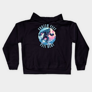 Frozen Feet Yeti Beat Kids Hoodie